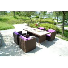Outdoor European Dining Table With Chair